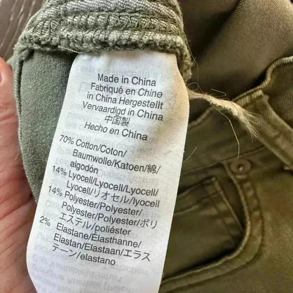 Madewell Green 9” High Rise Skinny Jeans 29 - Picture 6 of 8